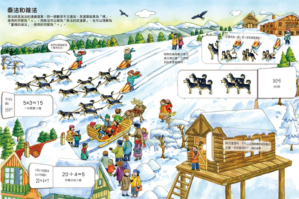 我的第一套STEAM翻翻書：小小數學家（21個場景+230個翻頁小機關）